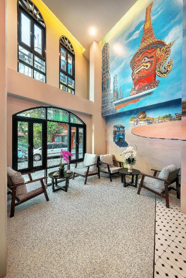Хостел Phra Nakhon Poshtel Бангкок Экстерьер фото